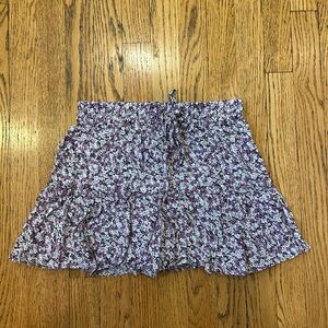 Zara floral women’s mini skort size small